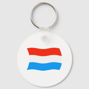 Luxemburg Flag Schlüsselanhänger