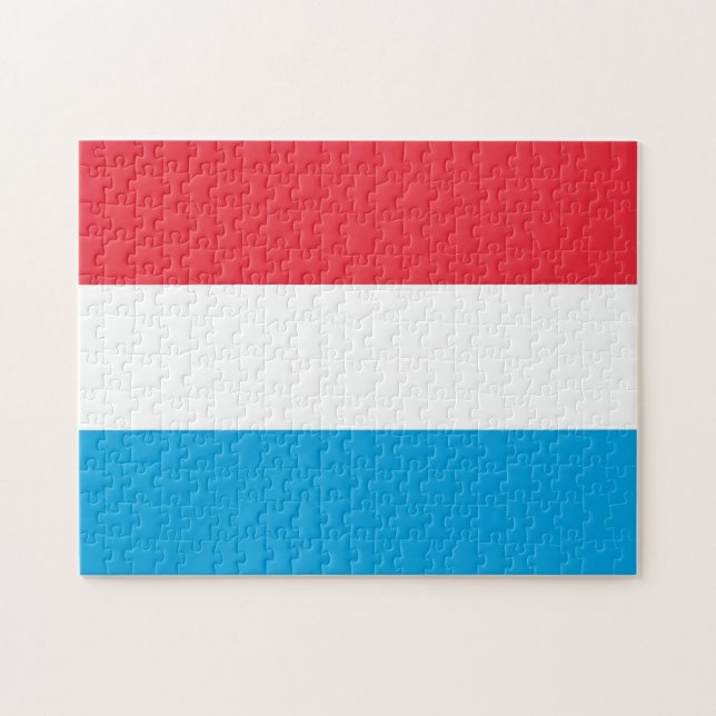 Luxemburg - Flagge - (Horizontal)