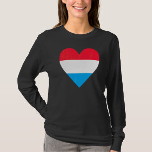 Luxemburg - Flagge Luxemburg Reisen Luxemburger Lu T-Shirt