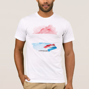 Luxemburg-Flagge T-Shirt