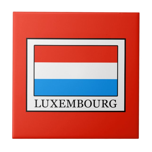 Luxemburg Fliese (Vorderseite)