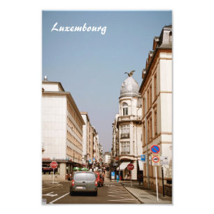 Luxemburg Fotodruck