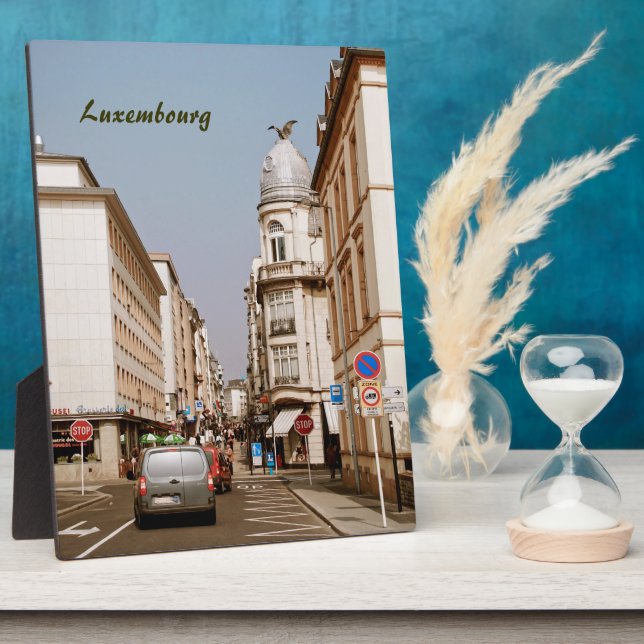 Luxemburg Fotoplatte (Seite)
