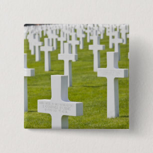 Luxemburg, Hamm. US-Militärfriedhof Button