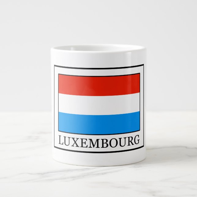 Luxemburg Jumbo-Tasse (Vorderseite)