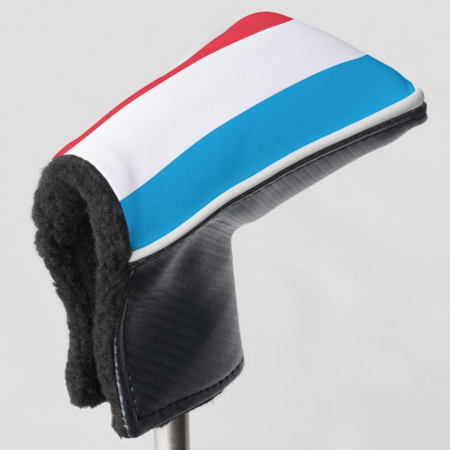Luxemburg kennzeichnen golf headcover (3/4 Vorderseite)