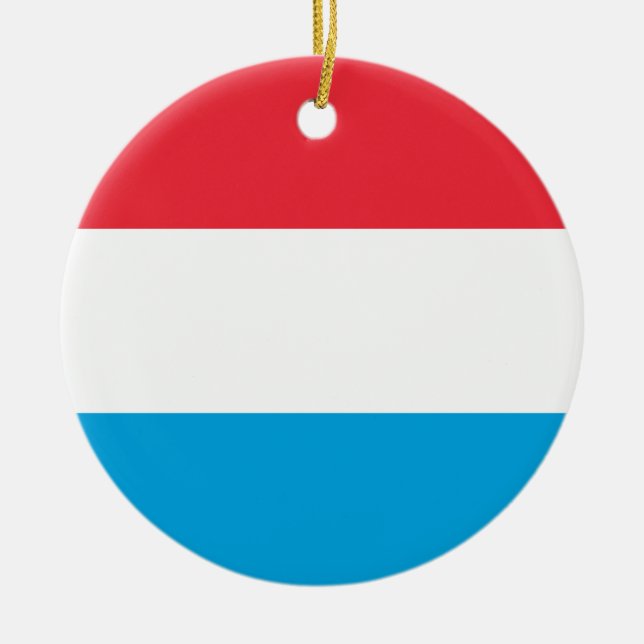 Luxemburg kennzeichnen Verzierung Keramikornament (Vorne)