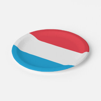 Luxemburg - Lëtzebuerg - Luxemburg Party Plate Pappteller