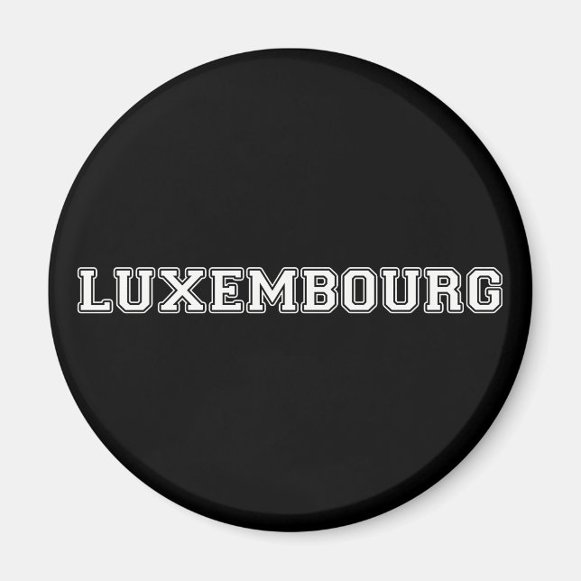 Luxemburg Magnet (Vorne)