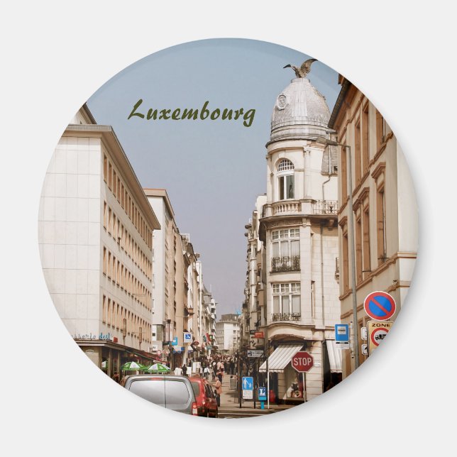 Luxemburg Magnet (Vorne)