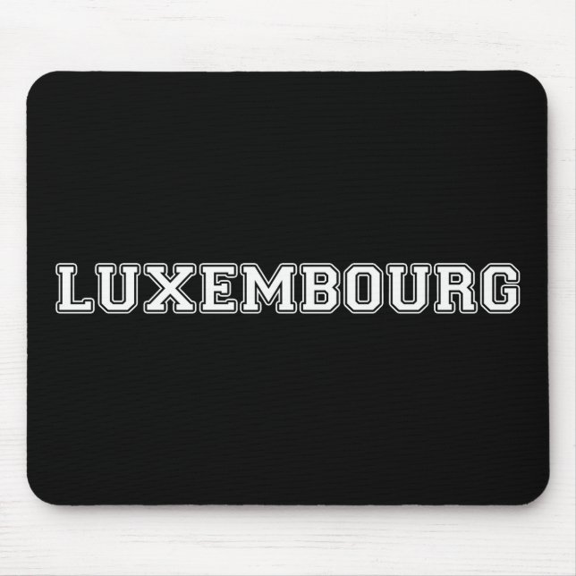 Luxemburg Mousepad (Vorne)