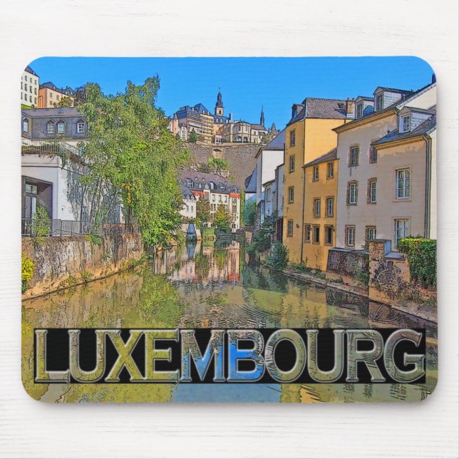Luxemburg Mousepad (Vorne)