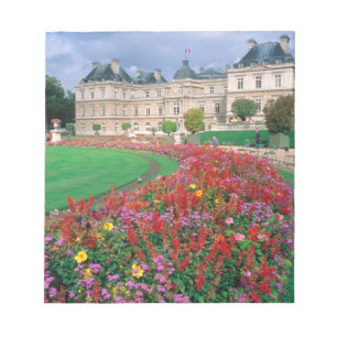 Luxemburg-Palast in Paris, Frankreich. Notizblock
