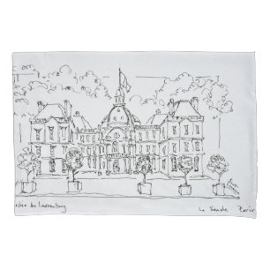 Luxemburg-Palast Rue de Vaugirard, Paris Kissenbezug