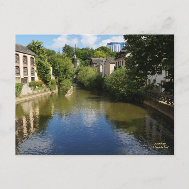 Luxemburg Postkarte (Vorderseite)