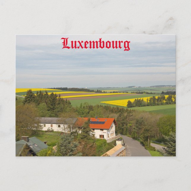 Luxemburg Postkarte (Vorderseite)