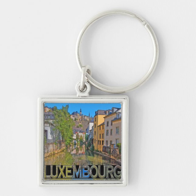 Luxemburg Schlüsselanhänger (Vorne)