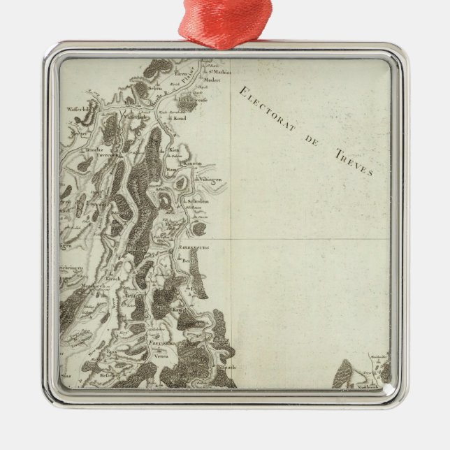 Luxemburg Silbernes Ornament (Vorne)