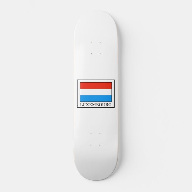 Luxemburg Skateboard (Vorderseite)