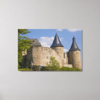 Luxemburg, Sure River Valley. Bourscheid
