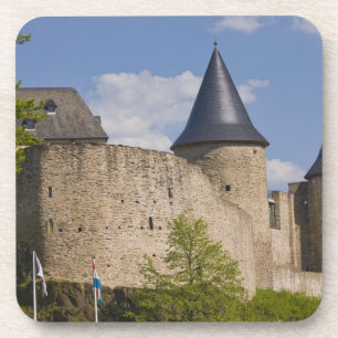 Luxemburg, Tal des Flusses Sauer. Bourscheid, Getränkeuntersetzer