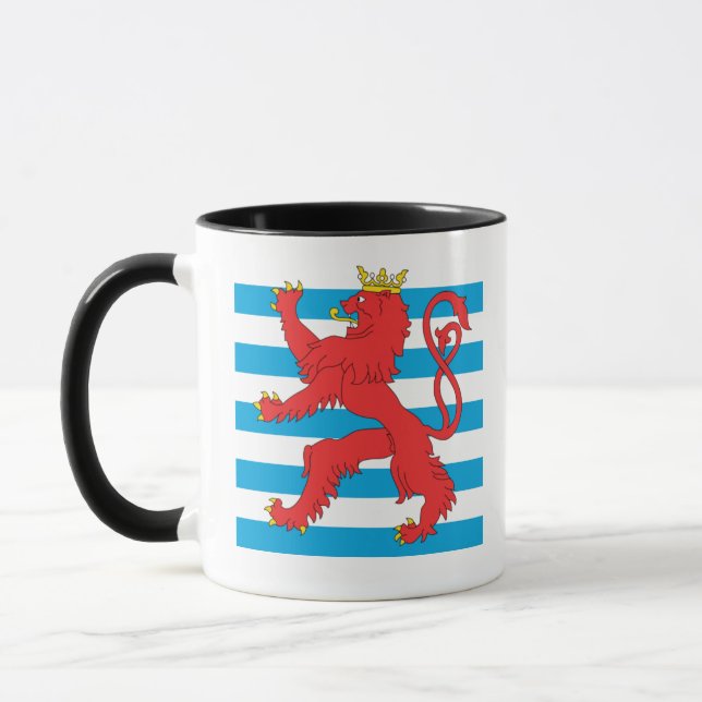 Luxemburg-Tasse - zivile Flagge Tasse (Links)