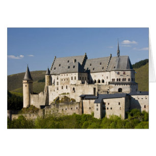Luxemburg, Vianden. Vianden Schloss (b. 15.Jh.