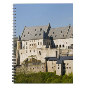 Luxemburg, Vianden. Vianden Schloss (b. 15. Notizblock