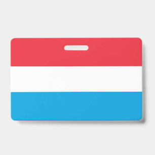 Luxemburger Flagge Ausweis