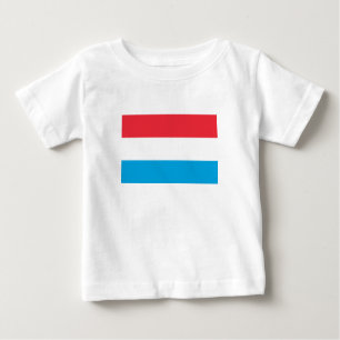 Luxemburger Flagge Baby T-shirt