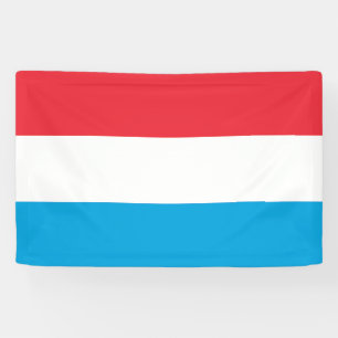 Luxemburger Flagge Banner