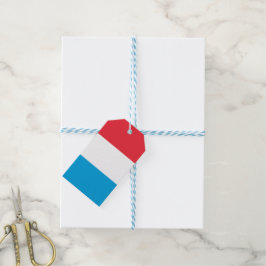 Luxemburger Flagge Geschenkanhänger