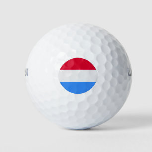 Luxemburger Flagge Golfball