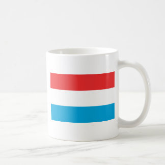 Luxemburger Flagge Kaffeetasse
