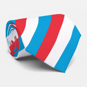 Luxemburger Flagge Krawatte