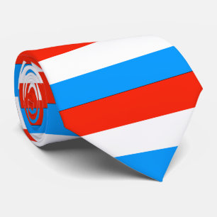 Luxemburger Flagge Krawatte