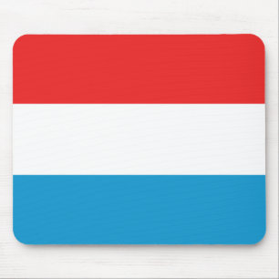 Luxemburger Flagge Mousepad