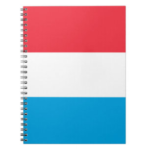 Luxemburger Flagge Notizblock