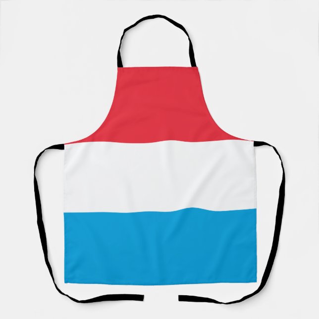Luxemburger Flagge Schürze (Vorderseite)