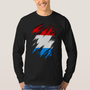 Luxemburger Flagge T-Shirt
