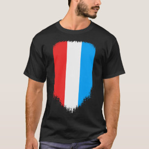 Luxemburger Flagge T-Shirt