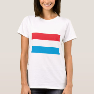 Luxemburger Flagge T-Shirt