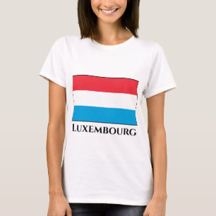 Luxemburger Flagge T-Shirt