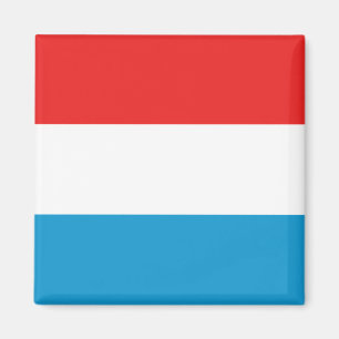 Luxemburger Flaggenmagnet Magnet