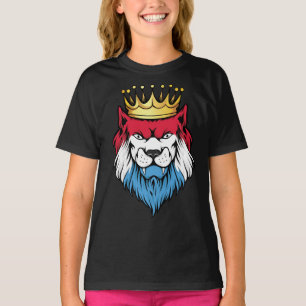 Luxemburger König Flagge T-Shirt