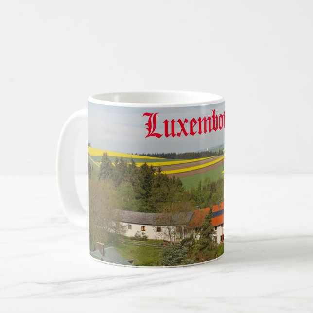 Luxemburger Land Kaffeetasse (Vorderseite Links)
