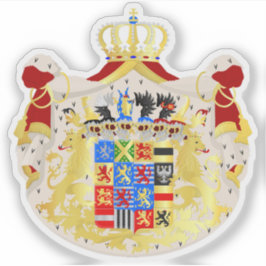 Luxemburger Wappen (1898) Aufkleber