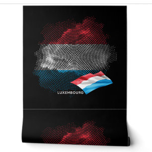 Luxemburgische Flagge Tapete
