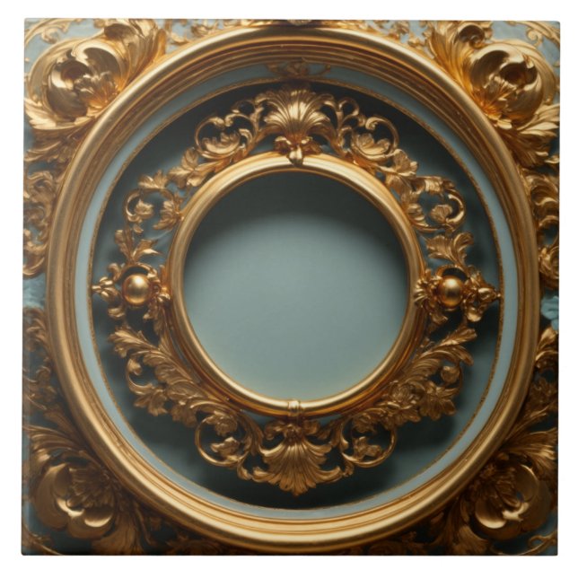 Luxery Baroque Keramik Tile Fliese (Vorderseite)