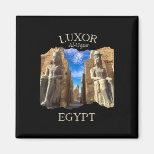 Luxor Ägypten Souvenir Familie Nilkreuzfahrt Fraue Magnet